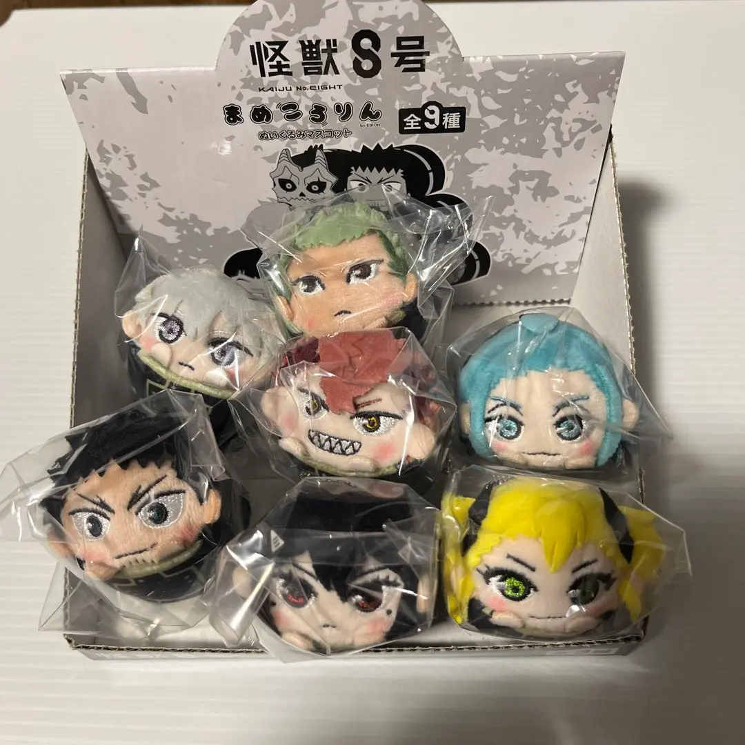 怪獣8号　まめころりん　コンプリートセット　ぬいぐるみマスコット　新品　全9種 2025年最新】まめころりん 怪獣8号の人気アイテム - メルカリ