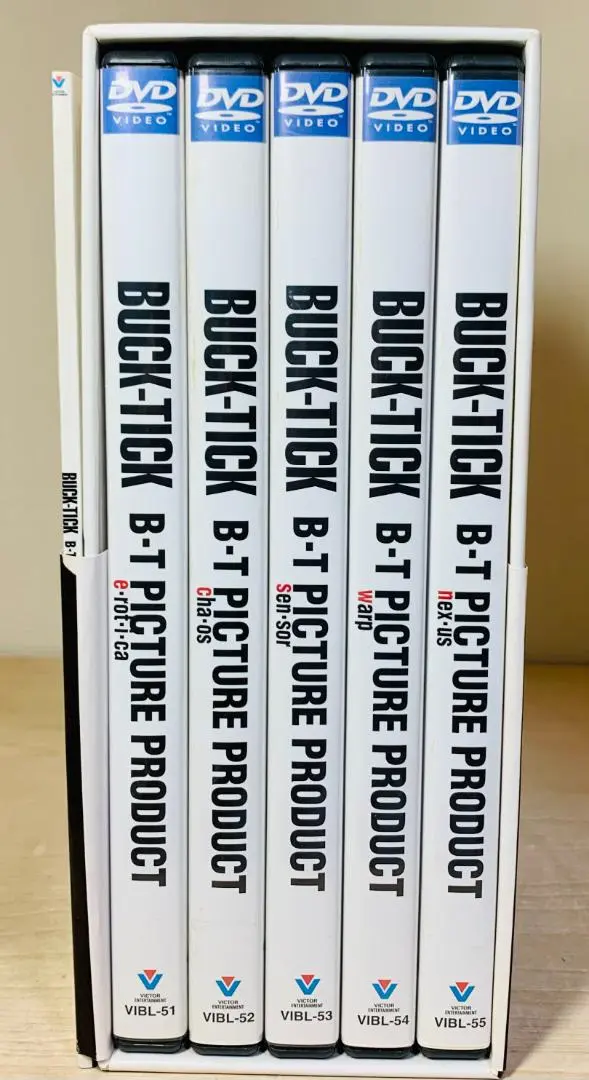 M0608A3 BUCK-TICK PICTURE PRODUCT Ⅱ DVD BUCK-TICK B-T Picture Product DVD BOX Limited Edition