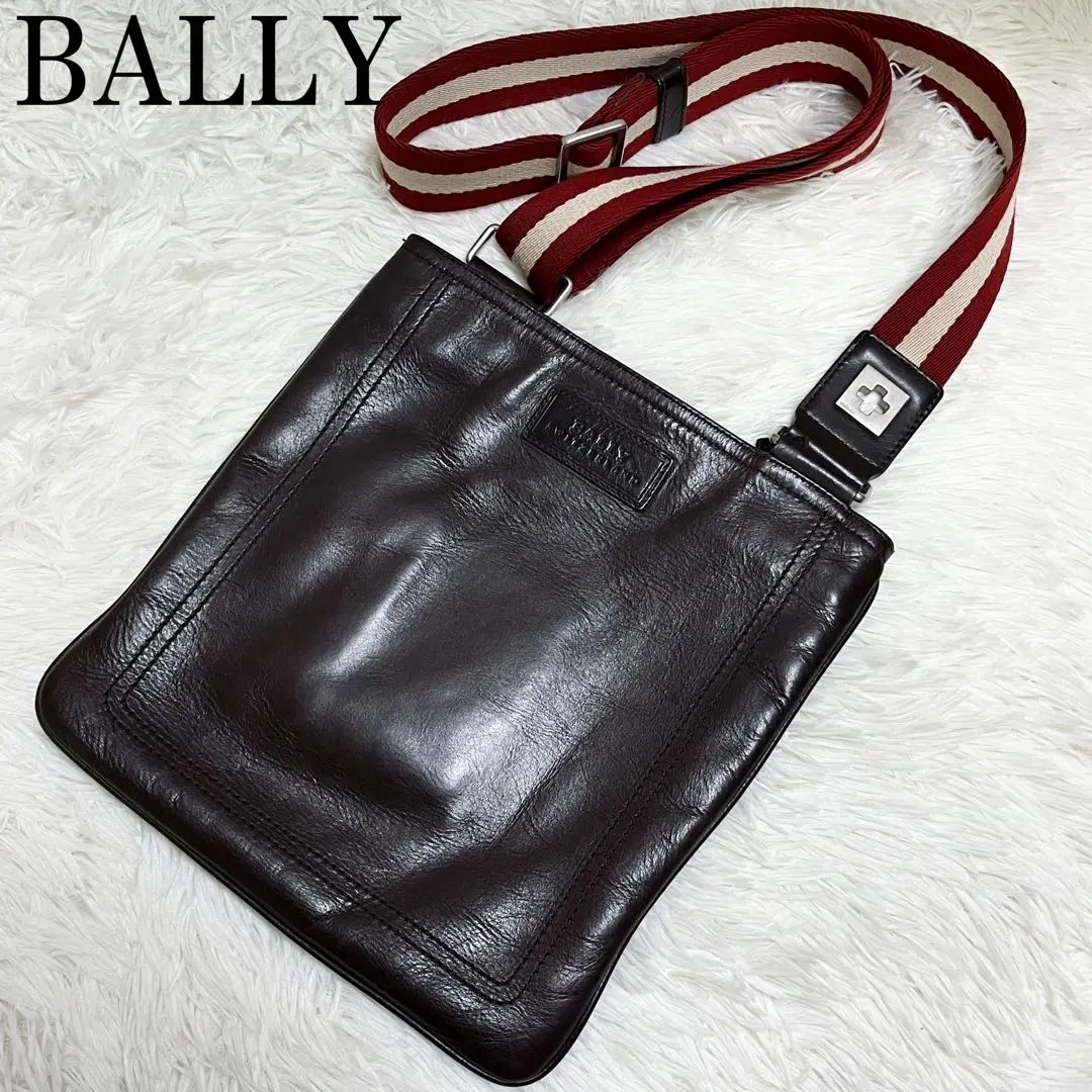 極美品✨ BALLY ショルダーバッグ　サコッシュ　ポシェット　ナイロン 2025年最新】Bally 素材：ナイロン サコッシュの人気アイテム