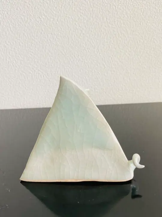 藤平寧 抹茶盌 秘色色 茶道 茶碗 藤平伸 共箱 2025年最新】藤平寧の人気アイテム - メルカリ