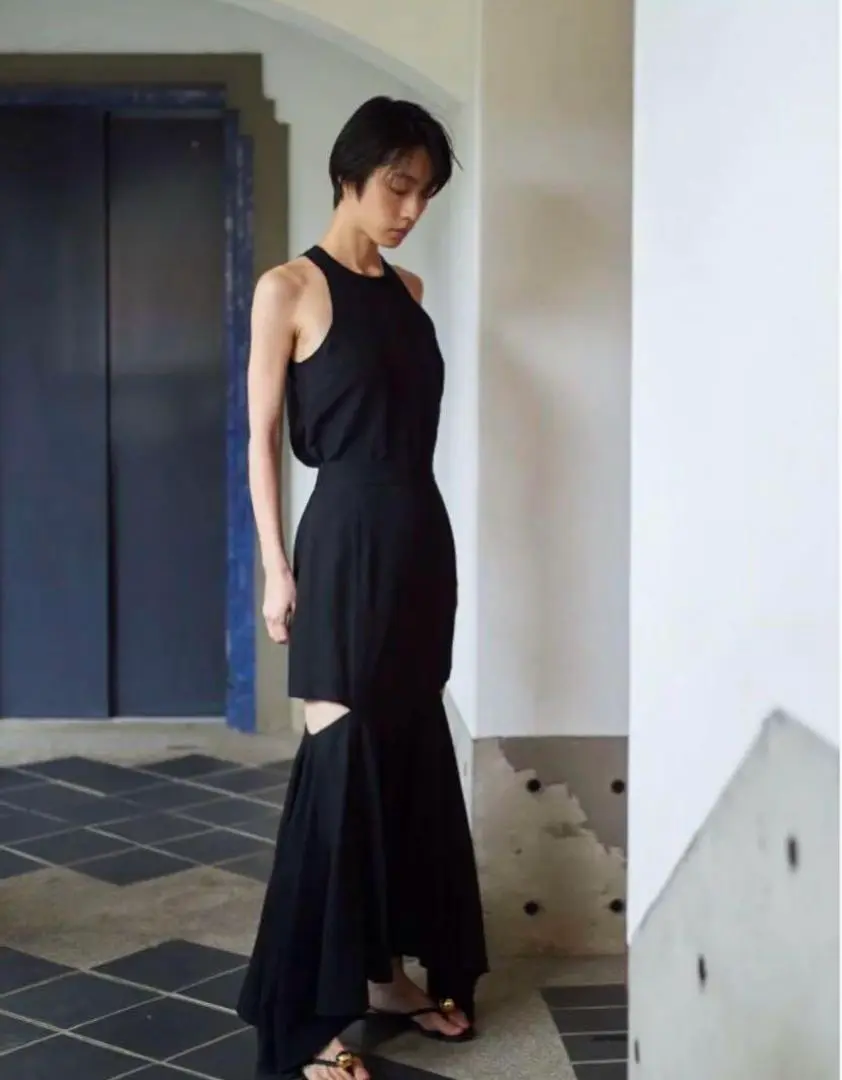 スカート Rosarymoon ~BASIC~ Side Open Skirt Side Open Tiered Skirt - ROSARYMOON OFFICIAL WEB STORE