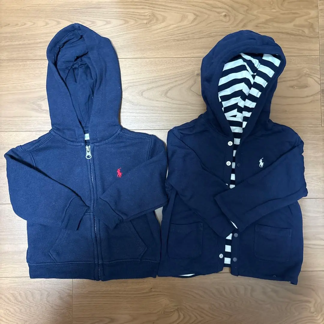 Ralph Lauren 海軍藍色 連帽運動衫套裝 的縮圖