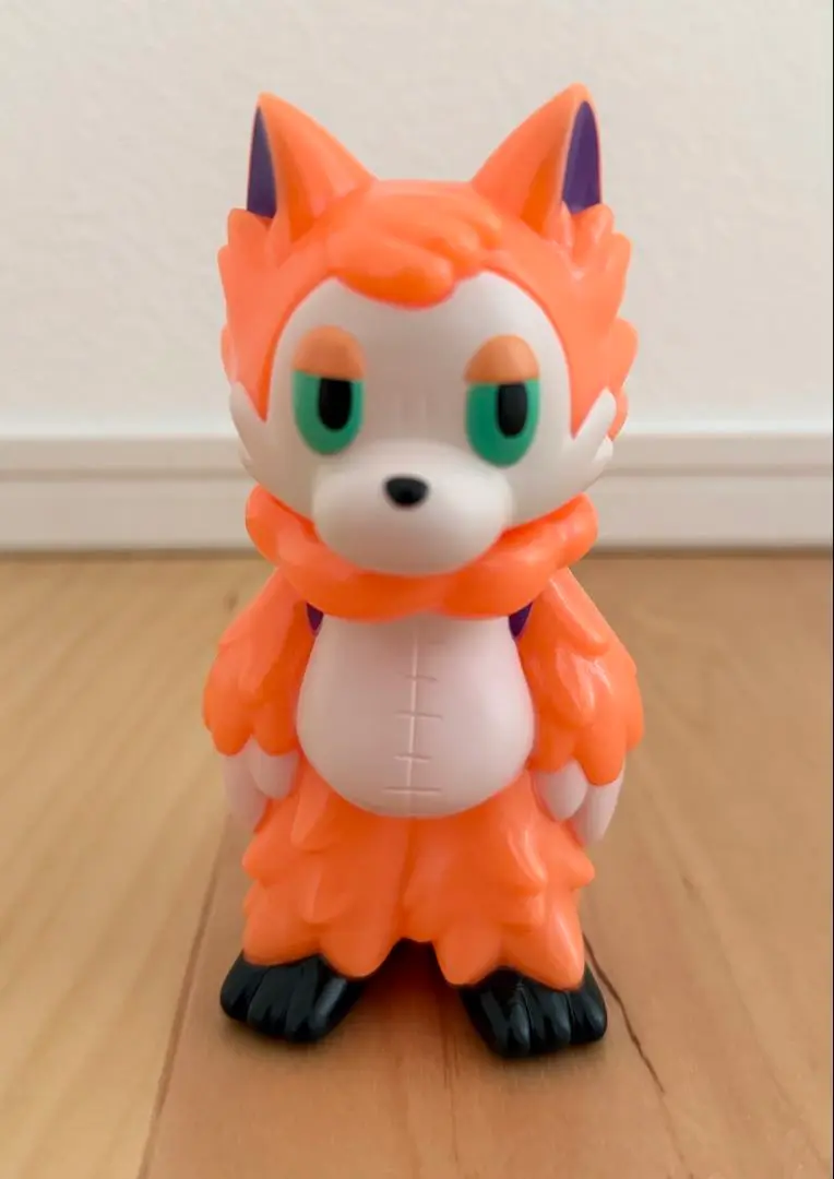 おおかみくん　ハロウィン　Pumpkin パンプキン　オレンジ　ソフビ おおかみくん パンプキン Pumpkin ソフビ 新品未開封 popbox
