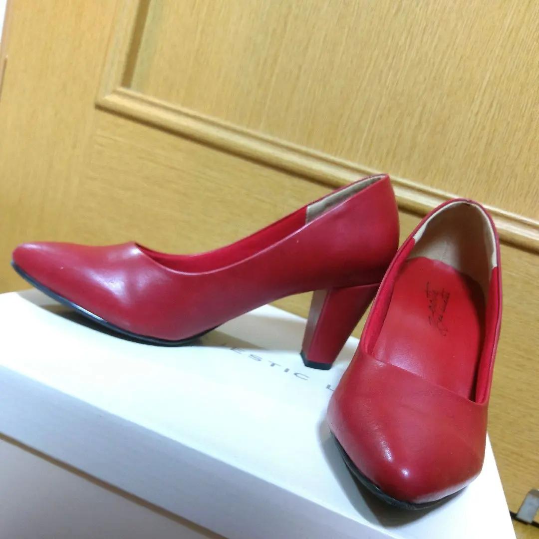 Thumbnail of Red, crimson, burgundy pumps with heels