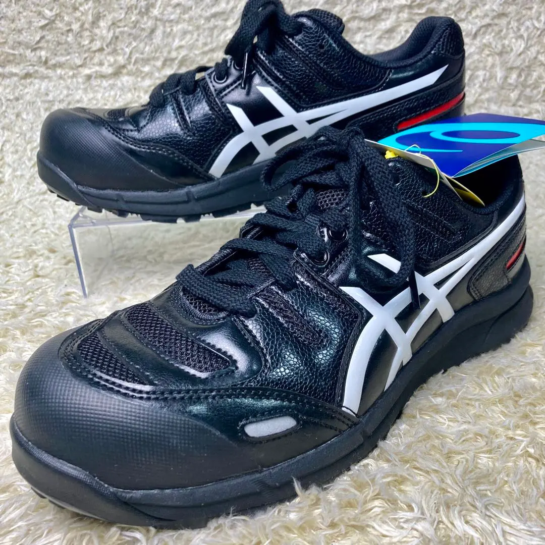 【新品未使用！】アシックス安全靴 WINJOB CP103 レッド23.5センチ ウィンジョブ®CP103 3E相当 | レッド×ホワイト | ローカット安全