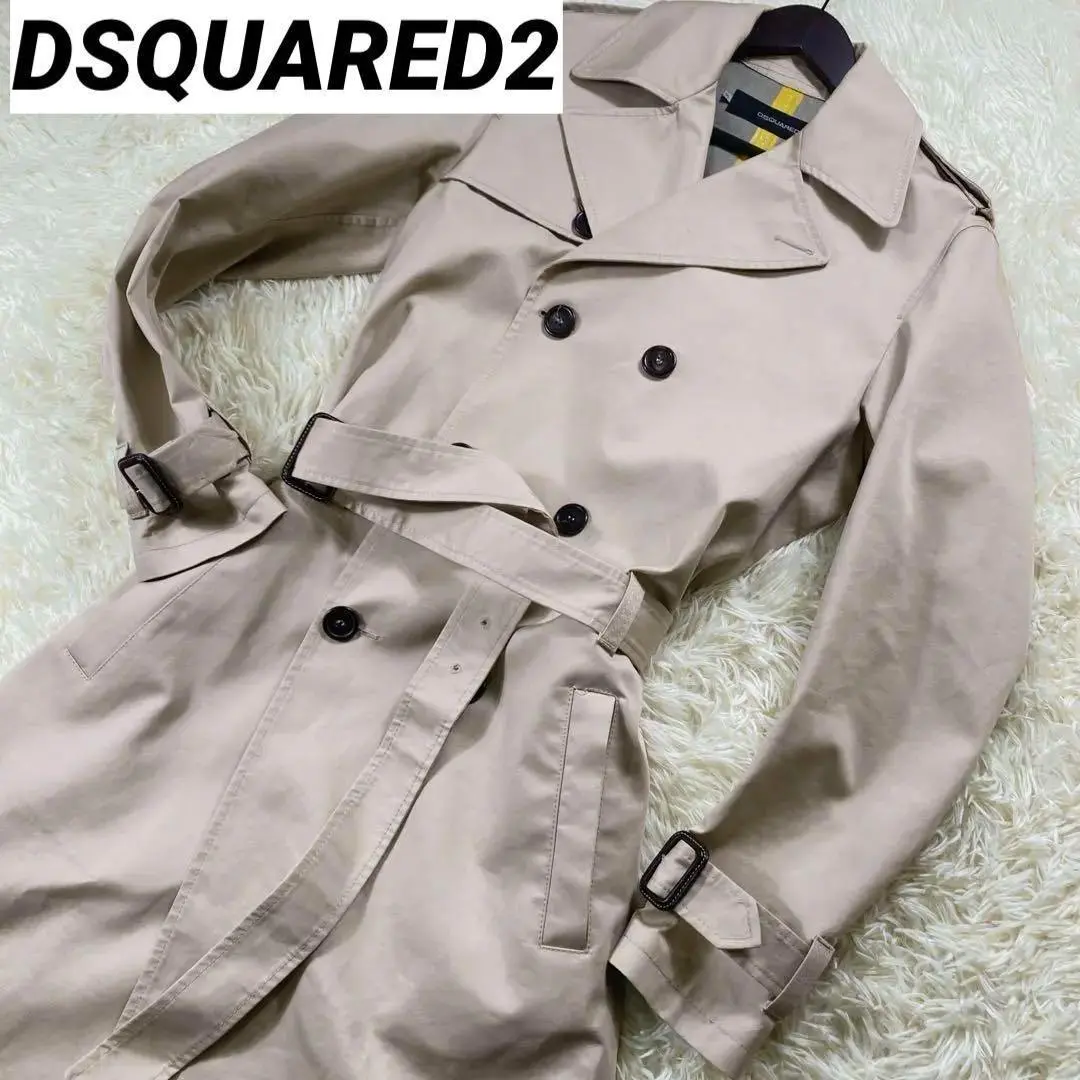 大幅値下げ【DSQUARED2】 トレンチコート DSQUARED2（ディースクエアード）中古・古着オンライン通販