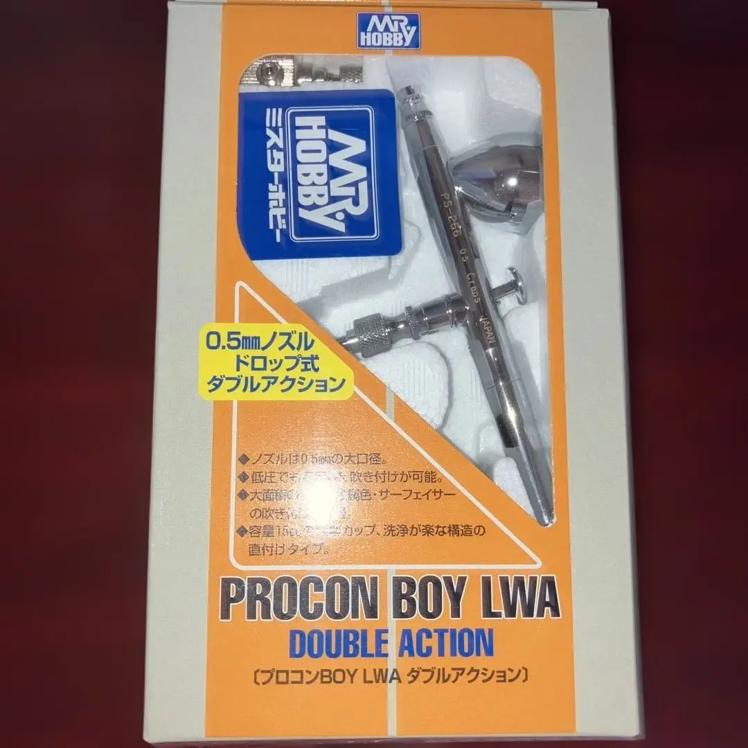 エアブラシクレオスプロコンBOYダブルアクション0.５未開封品 41yu3yarsUL.jpg_BO30,255,255,