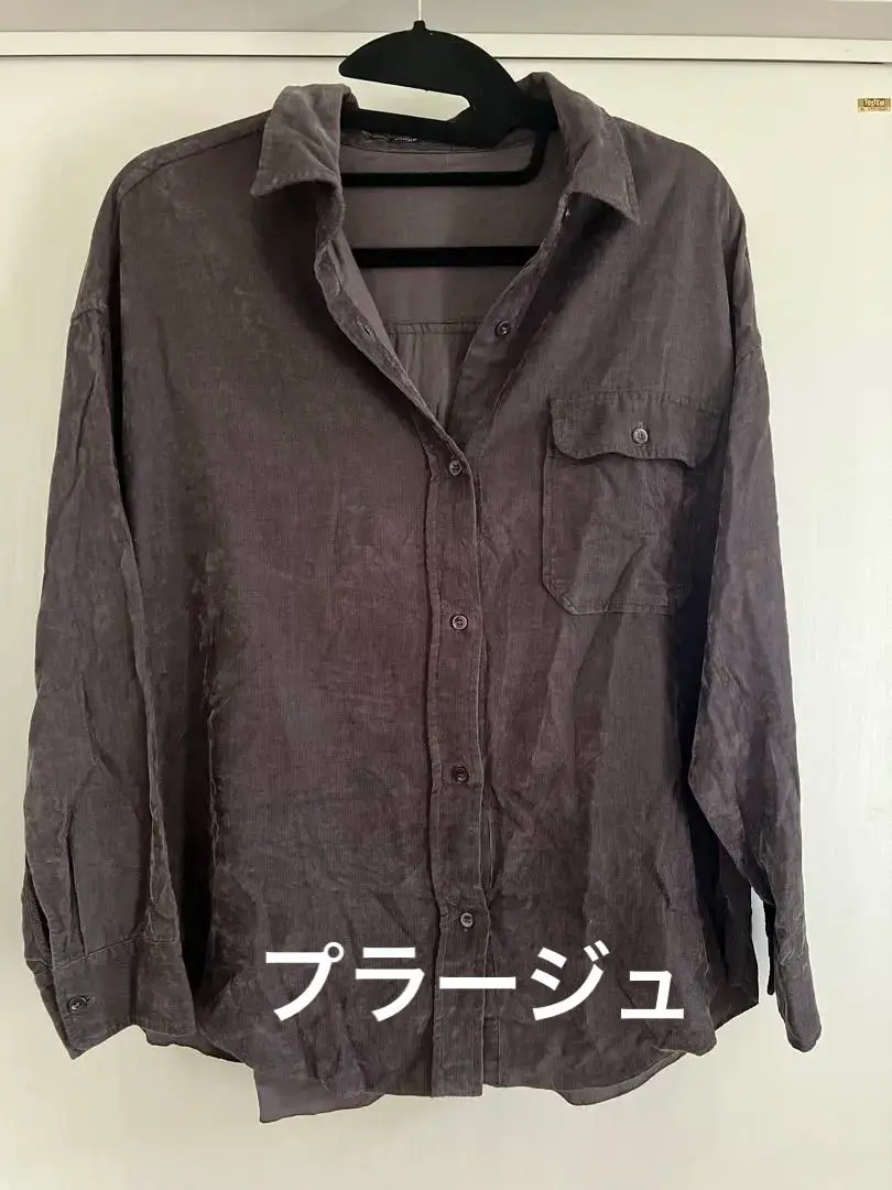 極美品⭐️プラージュ　シャツ　リネン　長袖　ワイドシルエット 極美品⭐️プラージュ シャツ リネン 長袖 ワイドシルエット