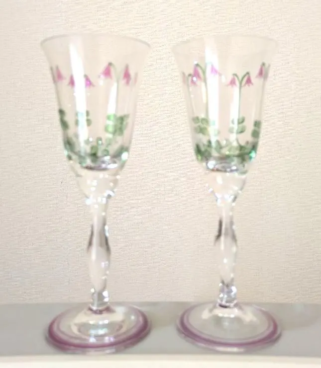 ［有瑕疵］奧瑞佛斯 花紋笛型葡萄酒杯 2只組 的縮圖