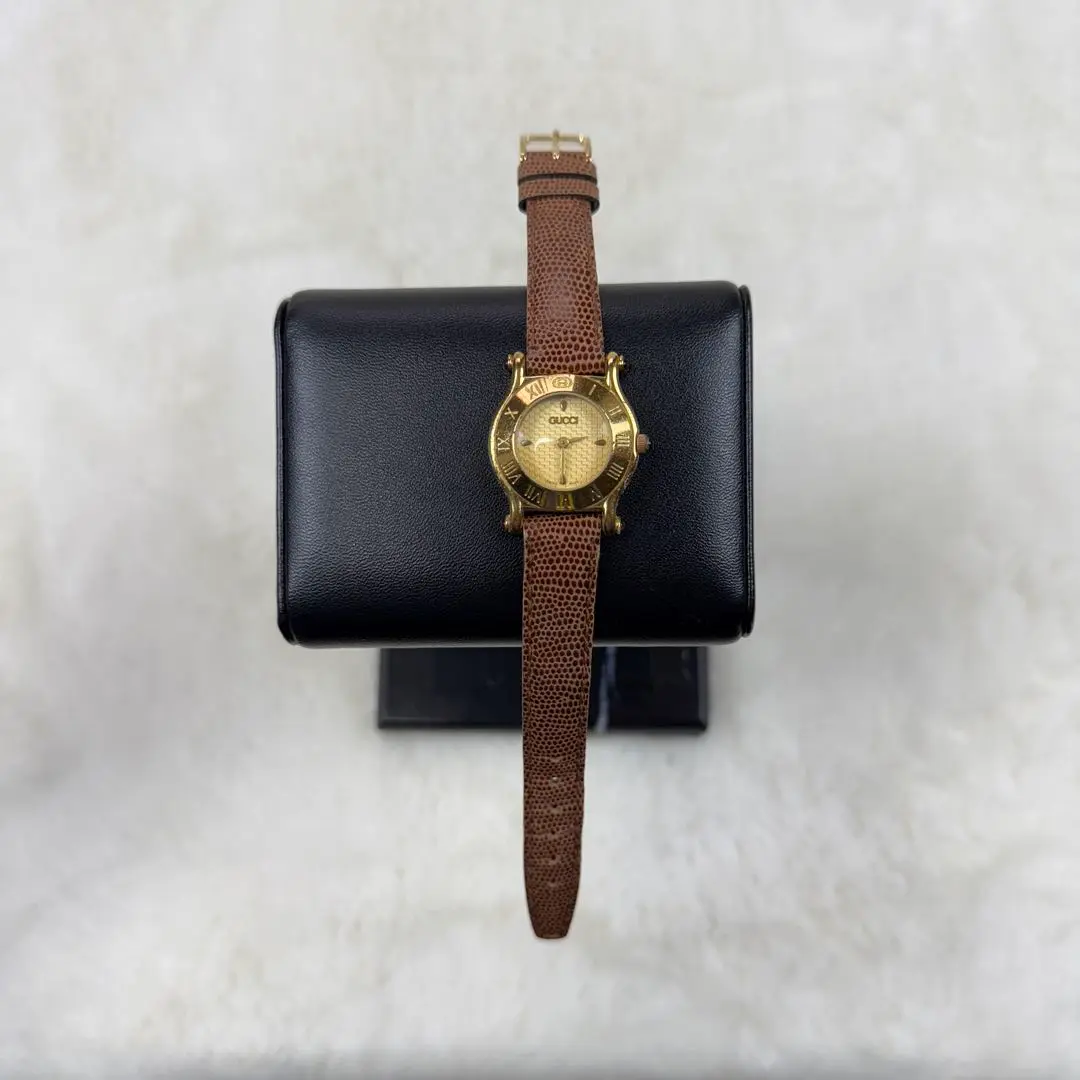 【希少】GUCCI グッチ 6500L 腕時計 ゴールド レディース GUCCI 6500L 腕時計 レディース オールドグッチ