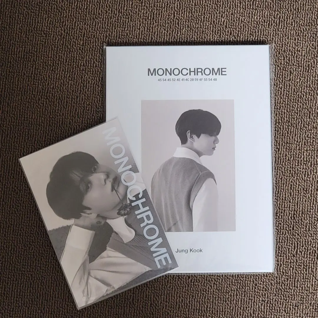 2025年最新】bts monochrome プリントフォト グクの人気アイテム