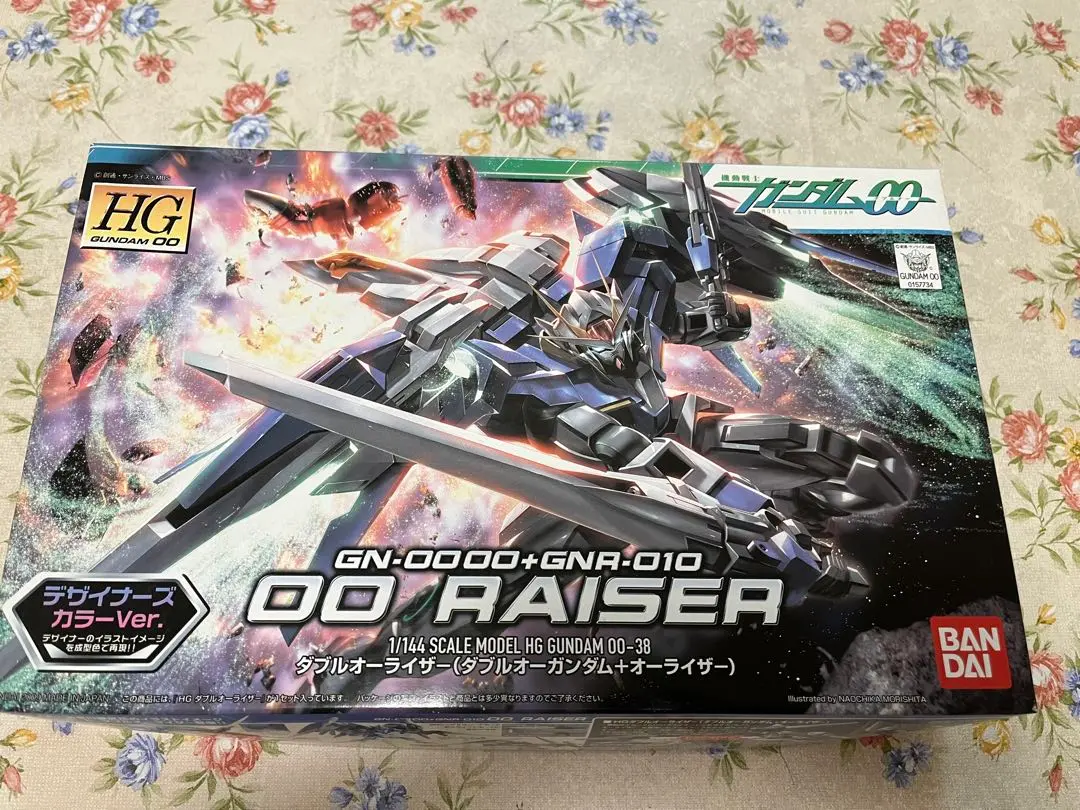ガンダムOO 1/60scale　ダブルオーライザー 中古 バンダイ HG 1/144 ダブルオーライザー＋GNソードIII（機動戦士