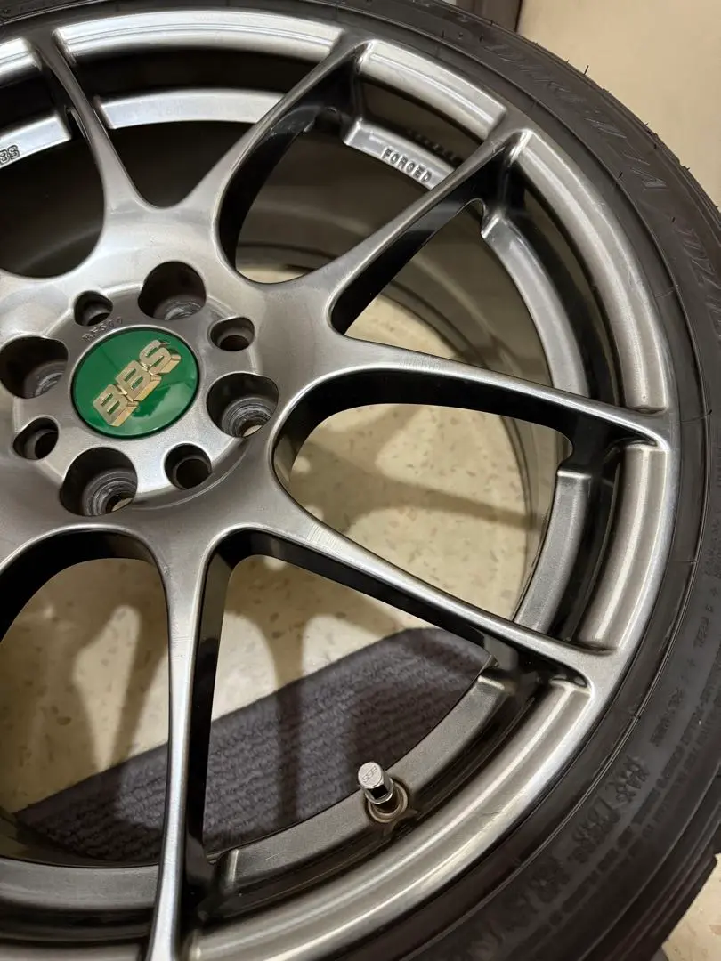 【BBS ホイール RF501 17インチ】 タイヤ付 ４本セット ドレスアップ用に】BBS ジャーマニー CS027 17in 7J +38 PCD114