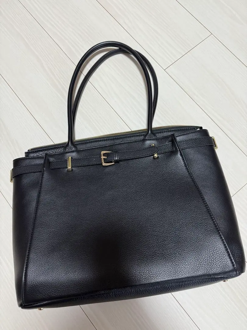 美品 perche / ペルケ 手提包 皮帶設計 真皮 的縮圖