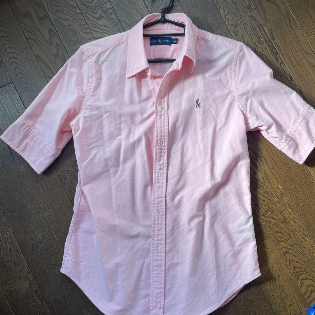 Thumbnail of Ralph Lauren short-sleeved shirt, size S, pink