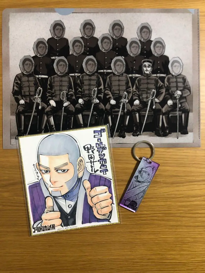 ゴールデンカムイ メタリック　アクリルキーホルダー　鯉登　尾形　月島　鶴見　他 ゴールデンカムイ メタリック アクリルキーホルダー 鯉登 尾形