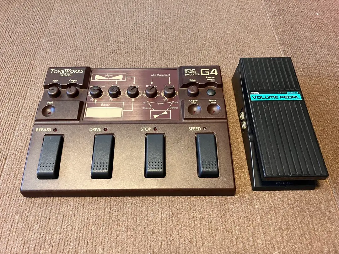 TONEWORKS G4 ロータリースピーカーシミュレーター　完動品 TONEWORKS G4 ロータリースピーカーシミュレーター 完動品