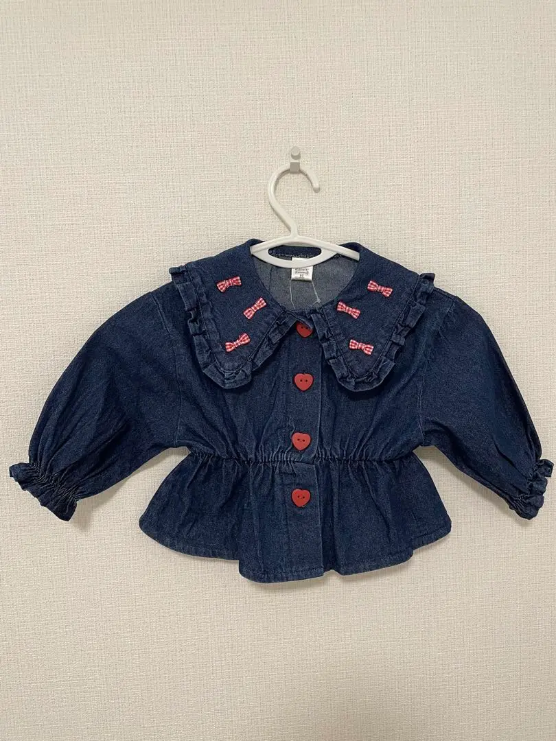 新品•タグ付き 豊天商店 デニムジャケット ハローキティ 長袖 G