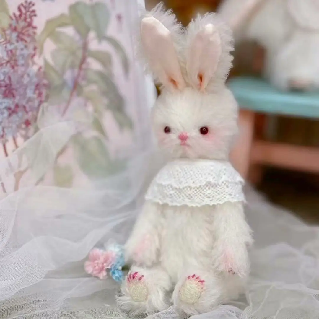 優しい妹うさぎちゃん 兔 ハンドメイド テディバニー 海外作家様