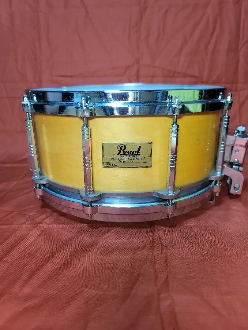 パール フリフロ メイプルファイバー 8インチスネアドラムハードケース付 Pearl Maple Fiber Glass/メイプルファイバーグラス/スネア