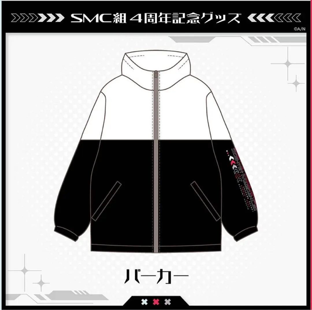 衣類　夜見れな 水着衣装モデル パーカー ホワイト Lサイズ 「バーチャルYouTuber にじさんじ」 SMC組 3周年記念グッズ 駿河屋 -<中古>夜見れな 水着衣装モデル パーカー ホワイト L