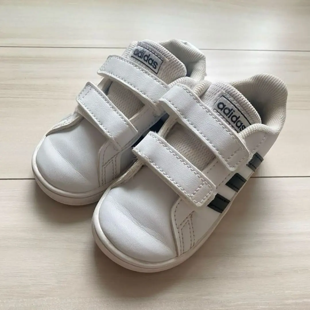 Thumbnail of Adidas white sneakers, 13.0 cm