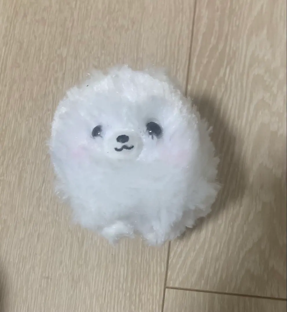 Thumbnail of Fluffy Pomeranian Keychain