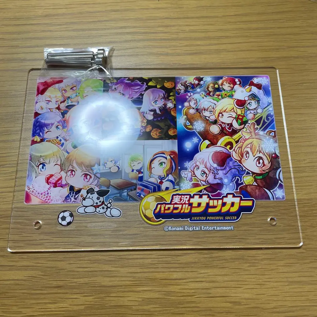 実況パワフルサッカー　アクリルボード KONAMI - パワサカイラストアクリルボードCの通販 by あやぽん's
