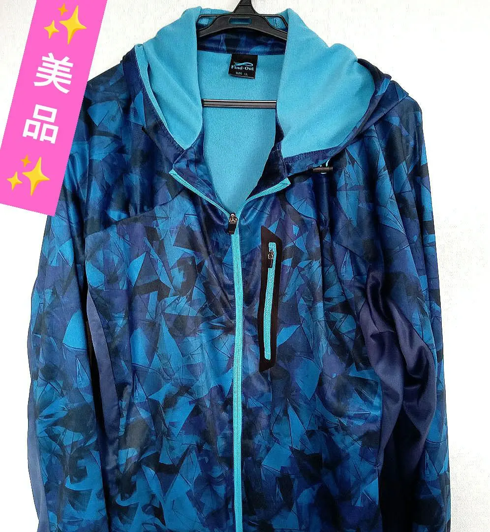 ✨【Workman】幾何圖案連帽外套 LL尺寸 的縮圖