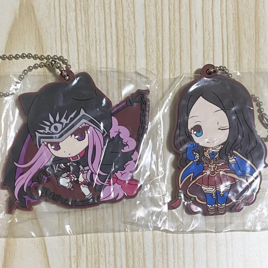 Thumbnail of FGO Babylonia Ana & Leonardo da Vinci Rubber Mascot Set of 2