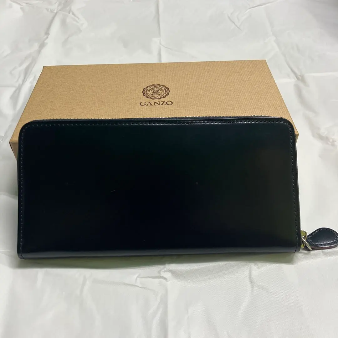 GANZO ネイビー 長財布 GANZOの財布 | 最高級のメンズ革製品・革財布 GANZO公式WEBサイト