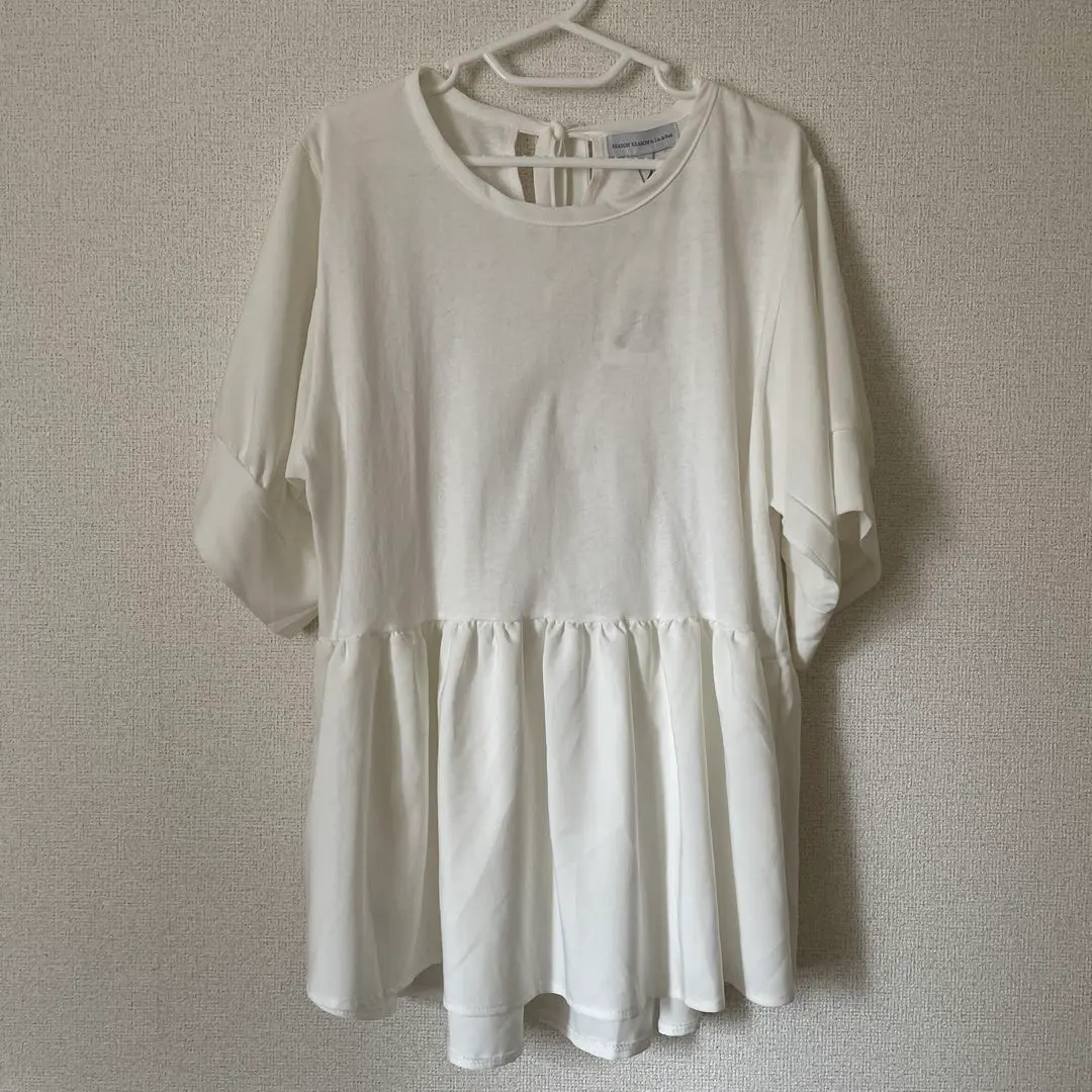 【瑕疵特價】大尺碼短袖上衣 的縮圖