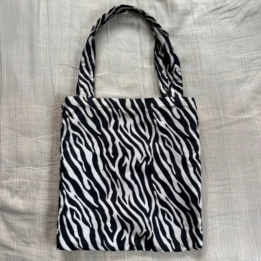 Thumbnail of LOWRYS FARM Zebra Pattern Tote Bag