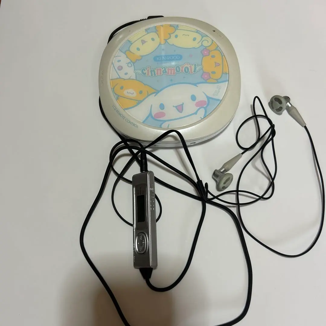 KENWOOD ポータブル MDプレイヤー サンリオ キキ ララ