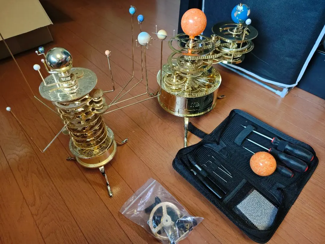 引取限定】デアゴスティーニ 太陽系を作る 天体模型 完成品