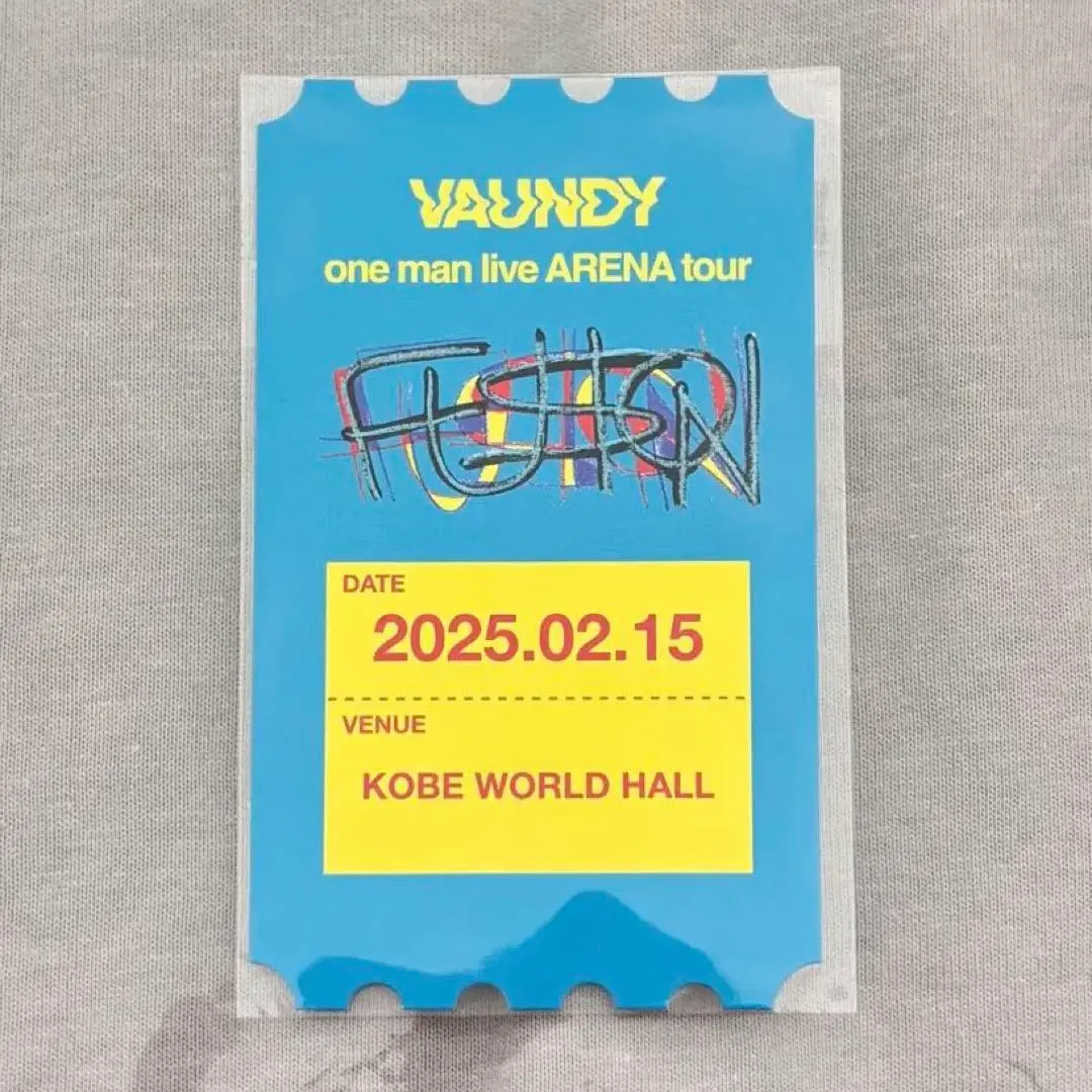 2025年最新】VAUNDY fusion チケットカードの人気アイテム