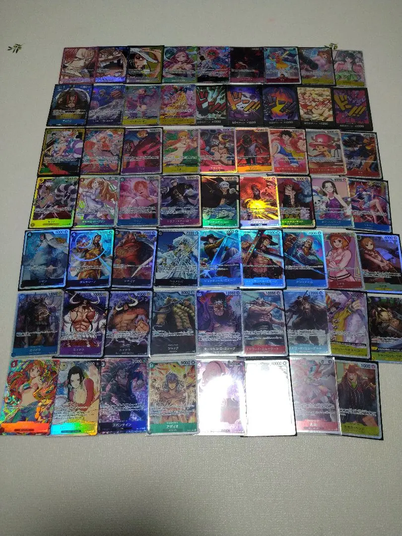 Thumbnail of One Piece Card Game - 62 card set, including parallel cards