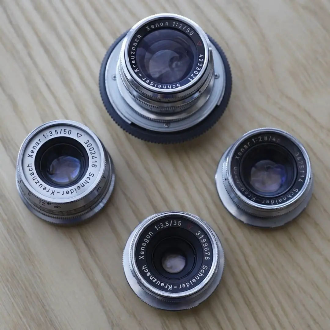 Schneider-Kreuznach 単焦点レンズ 分厚い色味と優しい線の絵画的表現力 Schneider Xenon 50mm F1.9