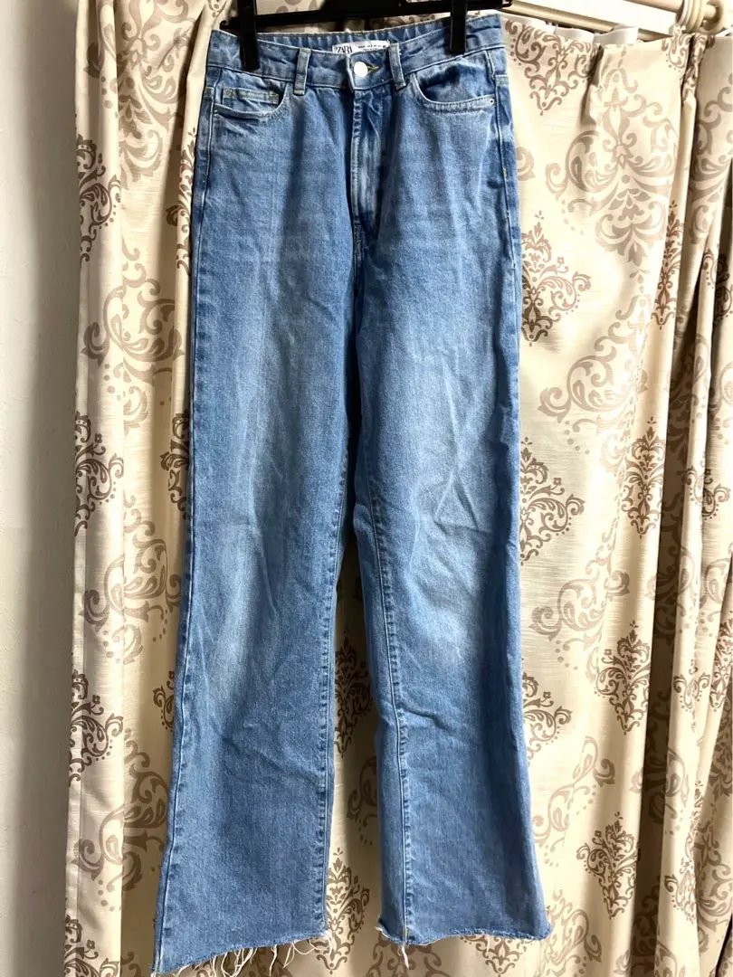 Thumbnail of ZARA Flare Denim Pants EUR34