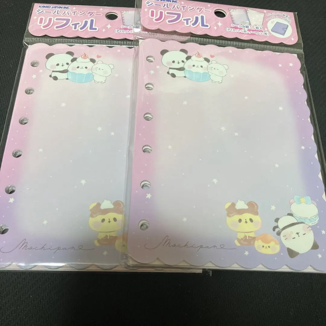 Thumbnail of Kamio Japan A5 Seal Binder Refill Mochimochipanda Seal Stand