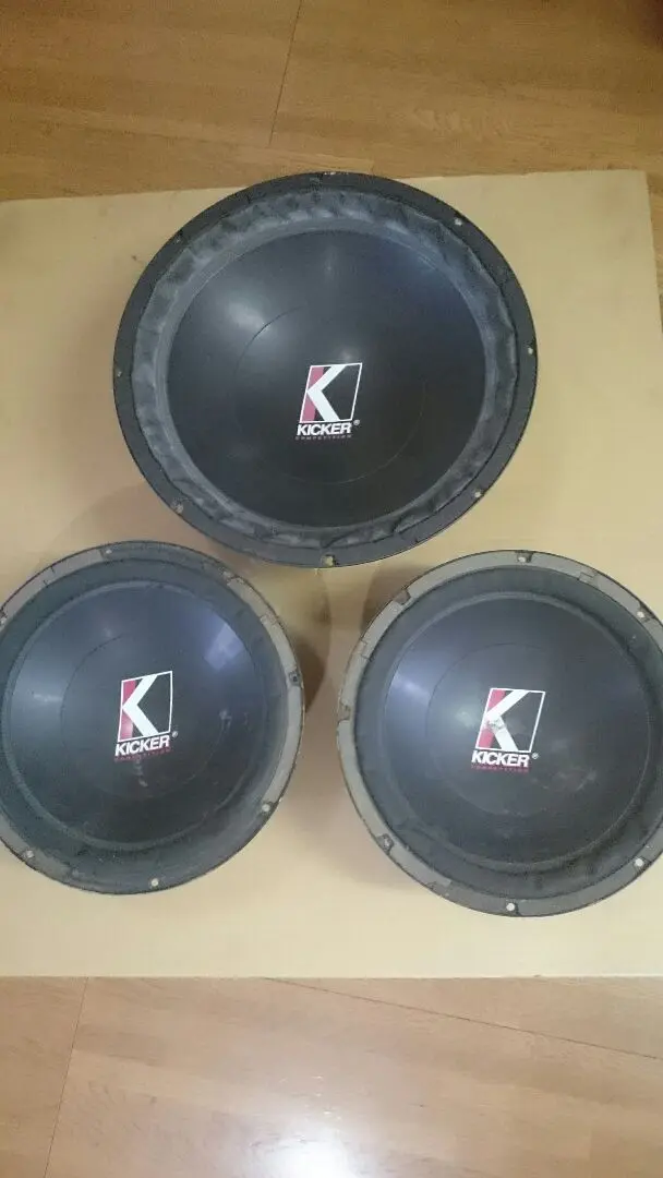 KICKER SOLO-BARIC 12 INCH SUBWOOFERS S12C 4 Ohm Pair