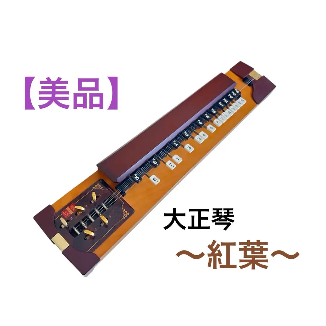 美品！電気大正琴 スズキ 紅葉 ハードケース・付属品セット SUZUKI スズキ 電気大正琴 紅葉 もみじ ケース付き - メルカリ