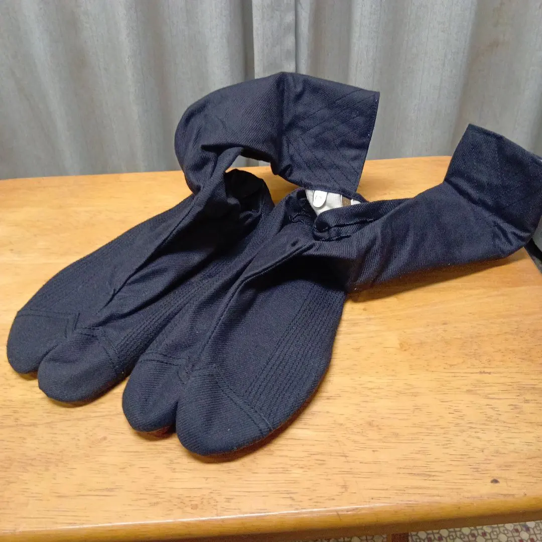 地下足袋 黑12枚鞴（縫製）24.0cm 的縮圖