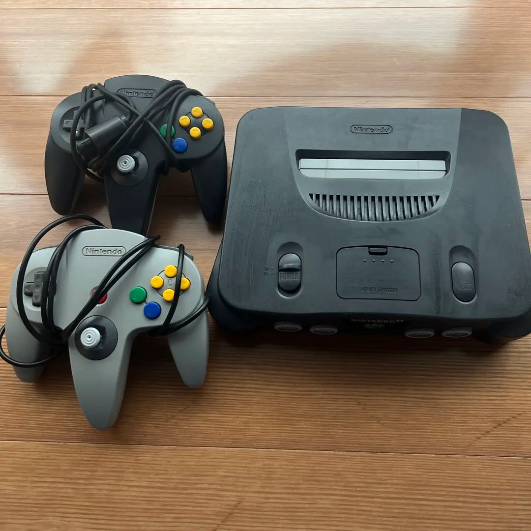 Thumbnail of Untested NINTENDO64 Console & 2 Controllers Set