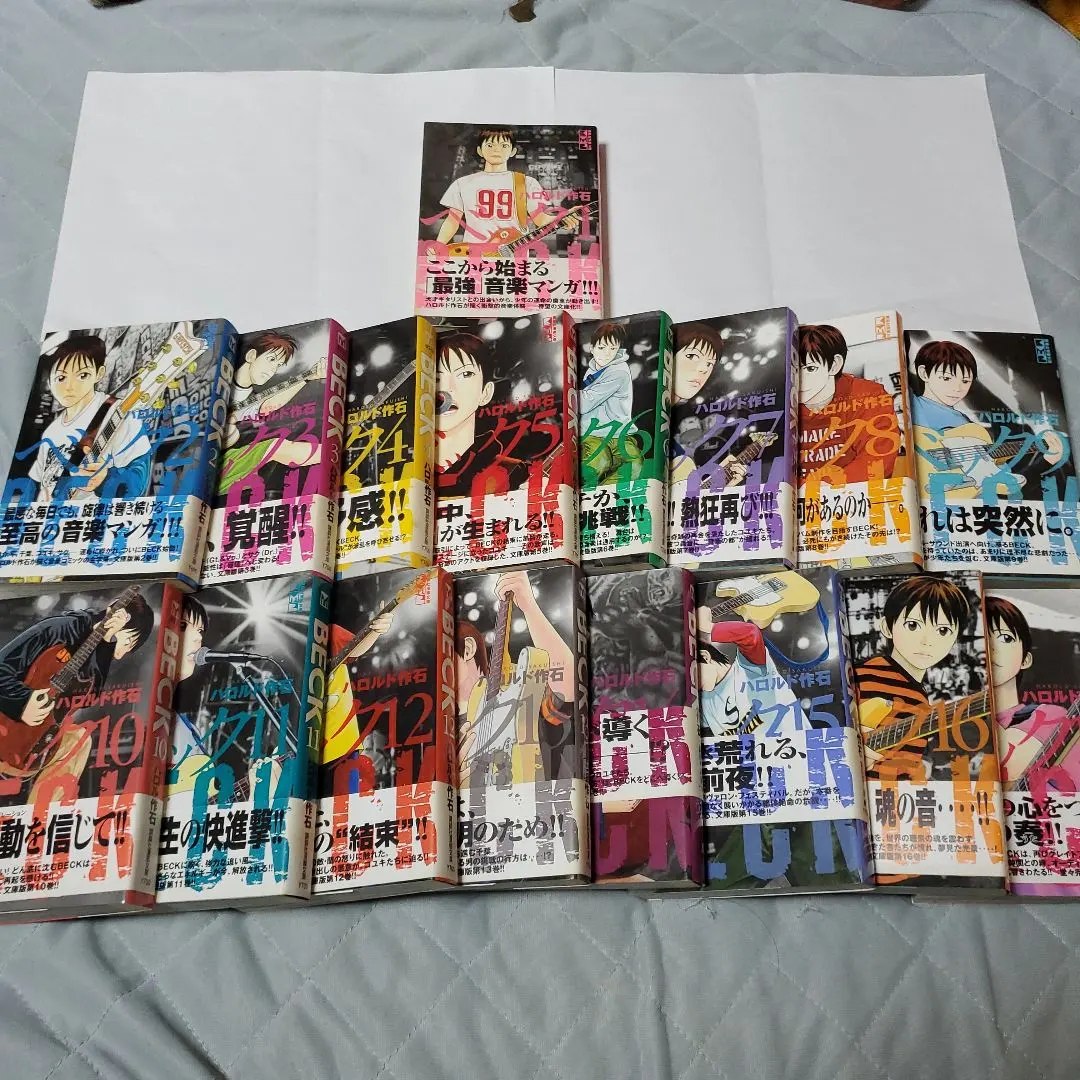 BECK文庫版全巻セット BECK ベック 文庫版 全巻セット ハロルド作石 - メルカリ