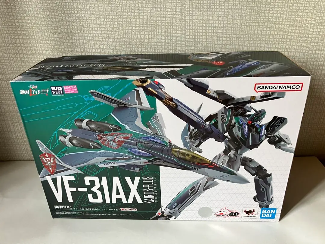 【未開封】DX超合金 VF-31AX カイロスプラス ボーグ・コンファールト機 DX超合金 劇場版 VF-31AX カイロスプラス(ボーグ・コン