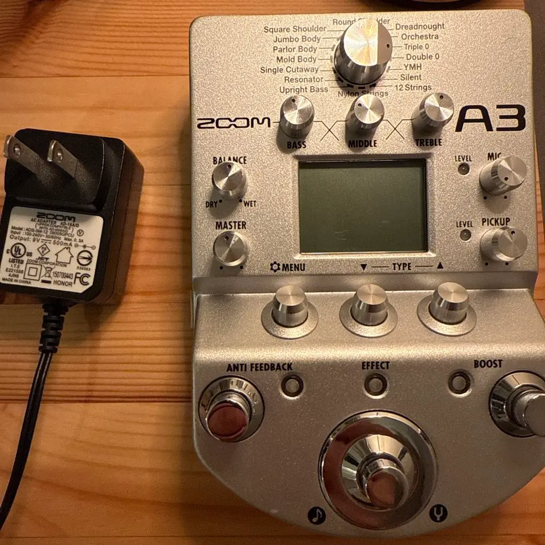 ZOOM A3 エフェクター　美品 ZOOM A3 アコースティックギター マルチエフェクター｜SOUNDMART