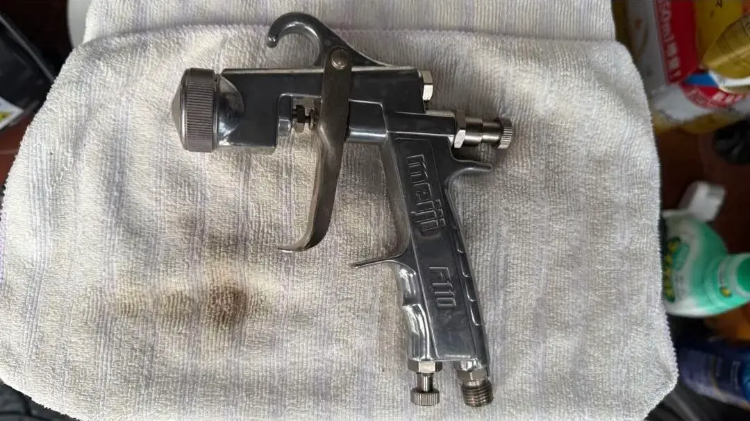 meiji F110 スプレーガン 小形ハンドスプレーガン F110 明治機械製作所 重力式スプレー