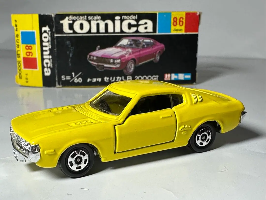 絶版トミカ トヨタ　セリカ2000GT LB 激レアモデル　黒箱　当時物 絶版トミカ トヨタ セリカ2000GT LB 激レアモデル 黒箱 当時物