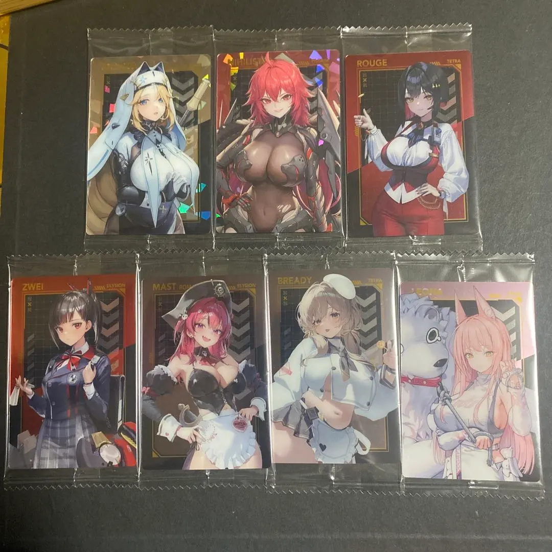 勝利女神：妮姬 NIKKE 威化餅乾4 7種類 的縮圖